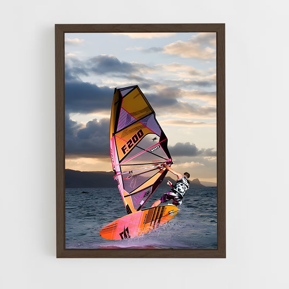 Poster Surf des Vents – affiche Planche à voile (vue 5)